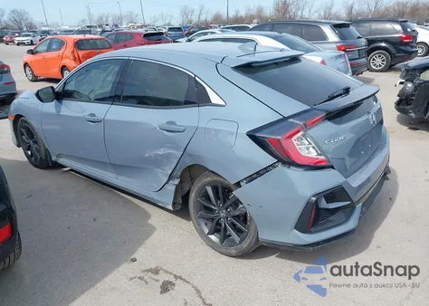 2020 Honda Civic Ex from USA, damaged, VIN SHHFK7H69LU208162